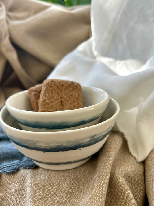 Blue and White Nesting Bowls