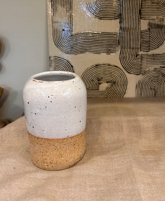 Speckled Bud Vases
