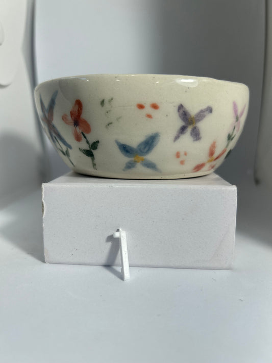 Flower Petal Painted Cups and Dishes