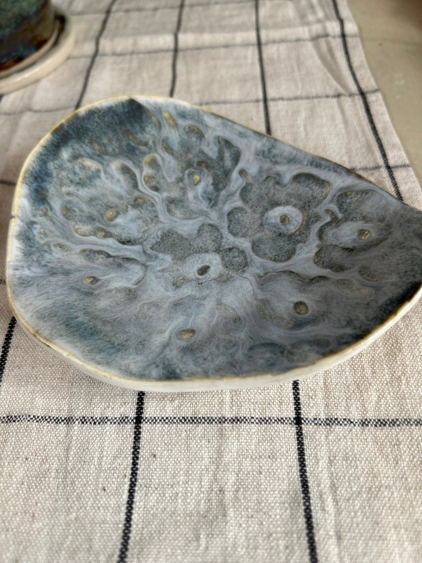 Flowing Blue Dish