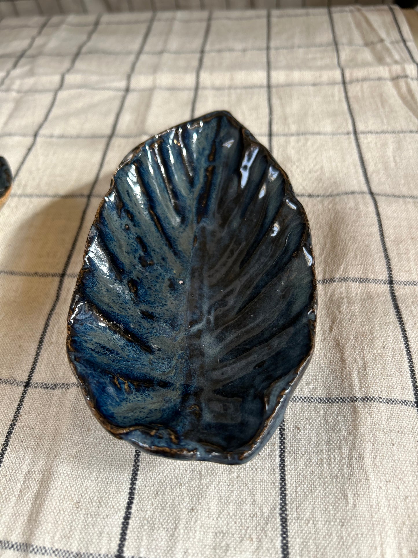 Dark Blue Soap Dish