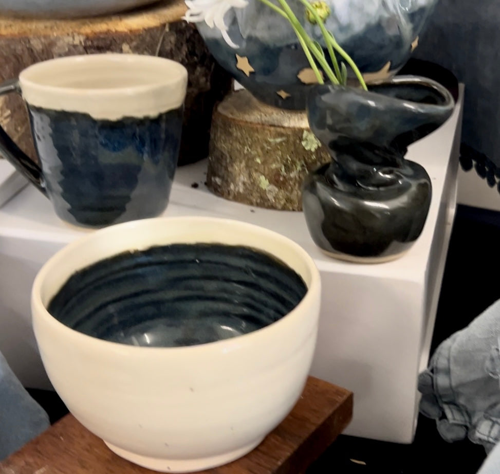 Dark Blue Bowls