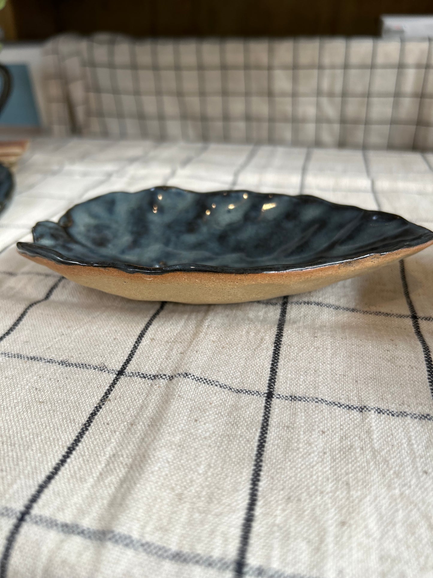 Dark Blue Soap Dish