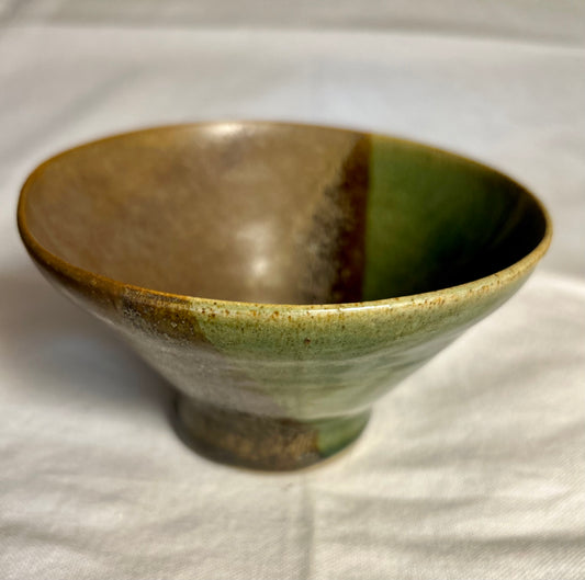 Green and Brown Bowl