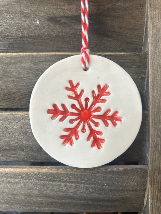 Snowflake Xmas Tree Decoration