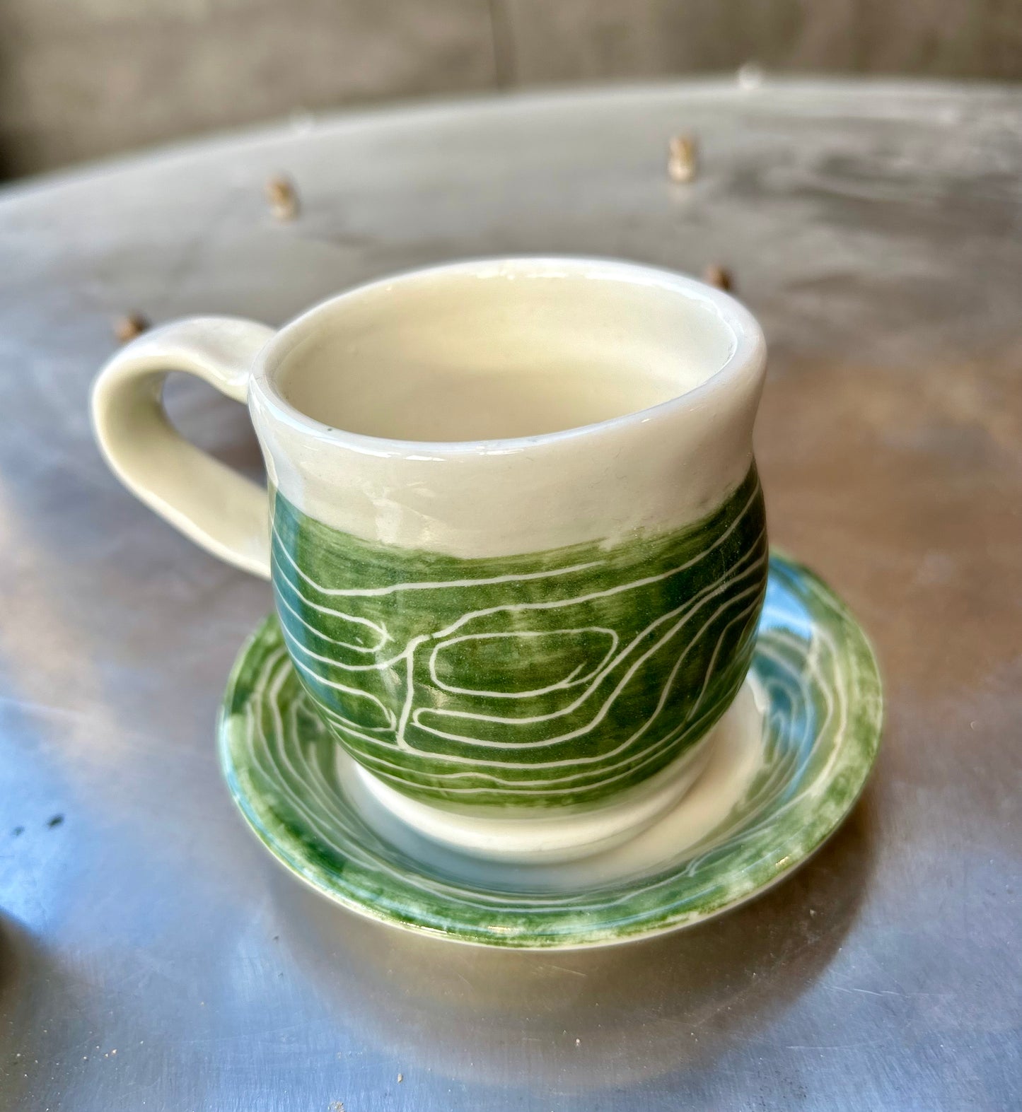 Tea Cup with saucer and Two Bowls for snacks